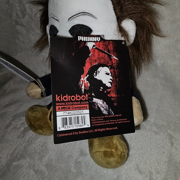 Halloween Michael Myers plush 8in Kid Robot - Picture 3 of 5
